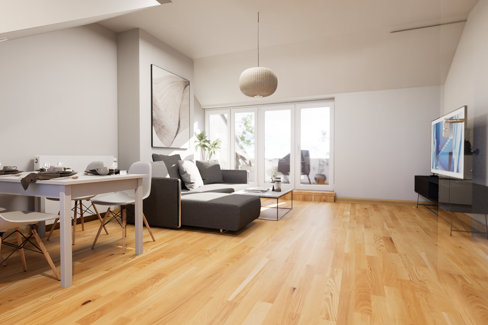 Wohnzimmer Ausgang Balkon