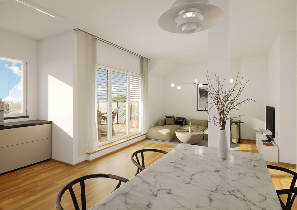Beispiel Ess-/Wohnzimmer