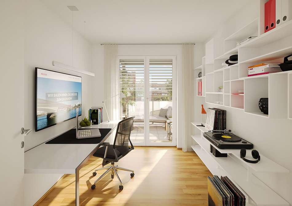 Bsp. Büro mit Balkon