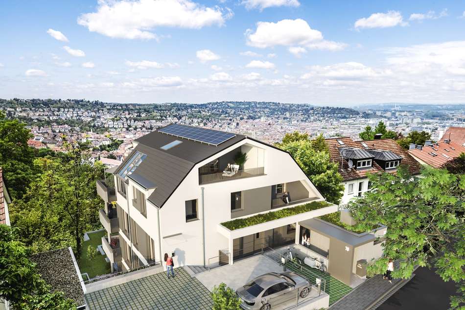 Blick über Stuttgart