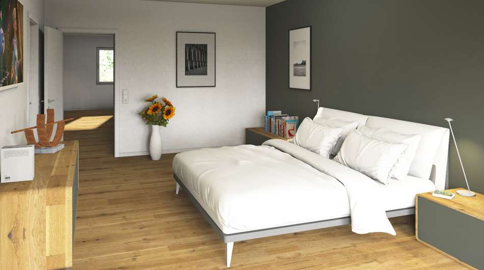 Visu. Schlafzimmer