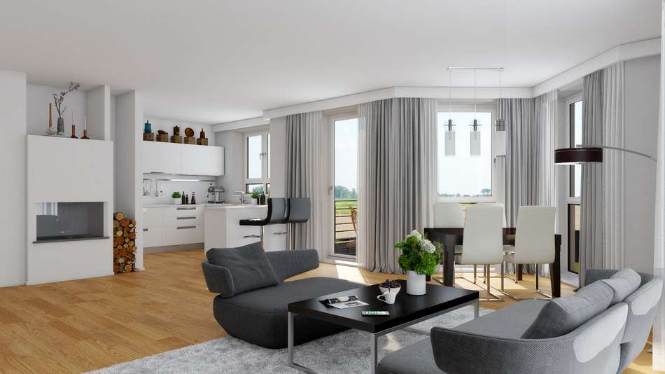 Visu. Wohnzimmer
