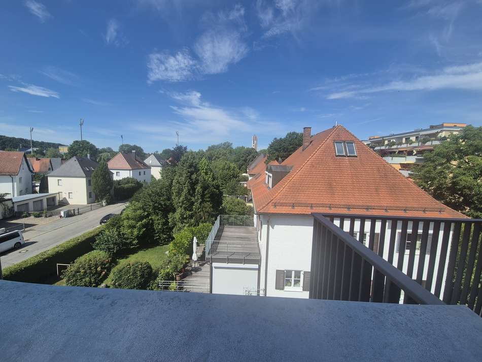 Blick von Dachterrassenwohnung