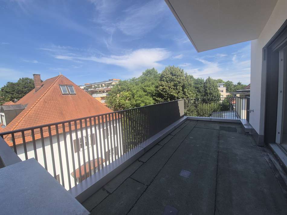Aussicht Dachterrassenwohnung