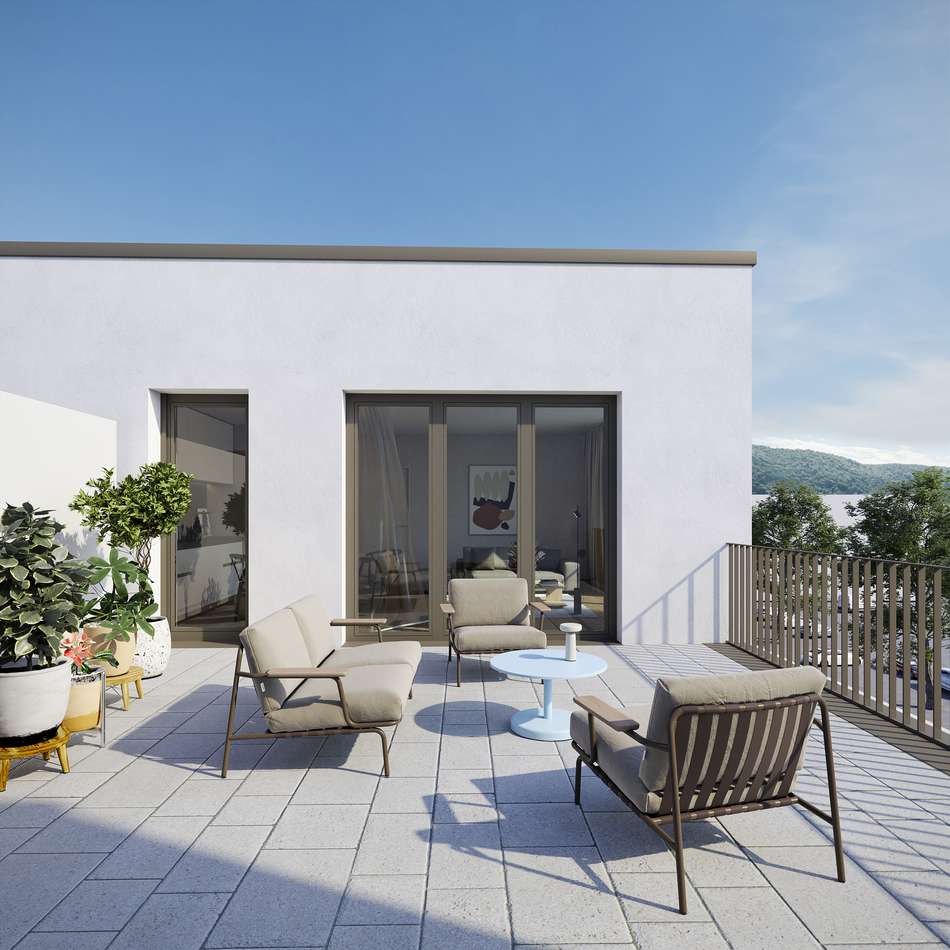Dachterrasse - Visualisierung