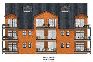 Ansicht Haus 1 Westen