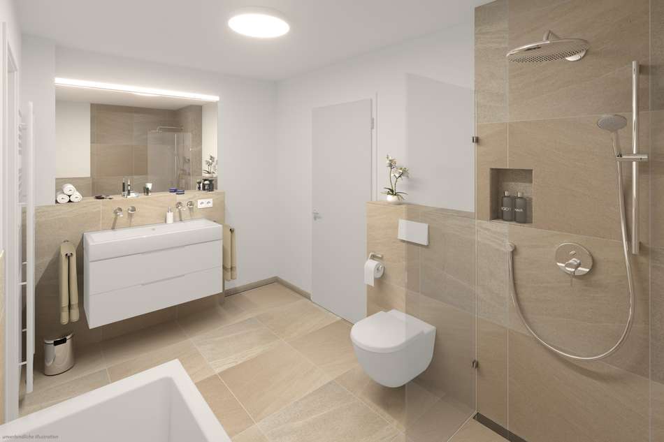 Bad 4-Zimmer-Wohnung