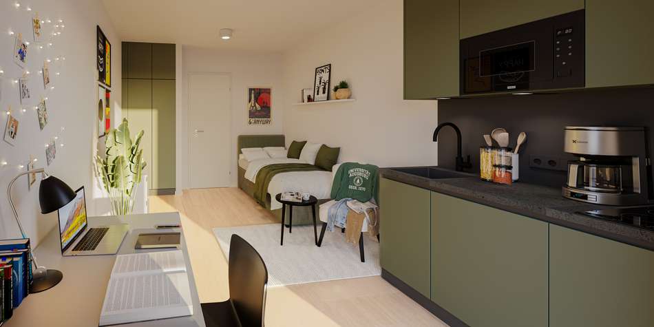Base Nest - Apartment im EG