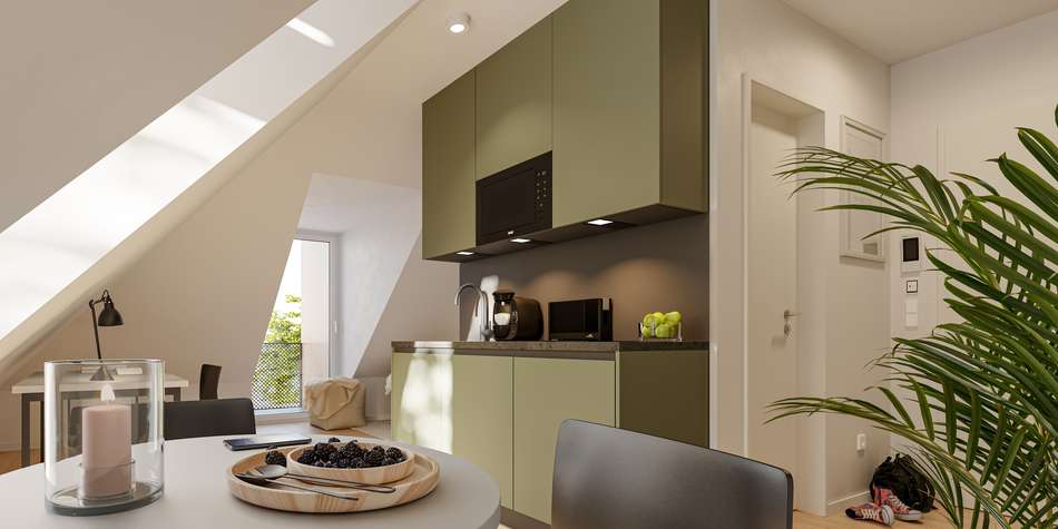 Roof Nest - Apartments im DG
