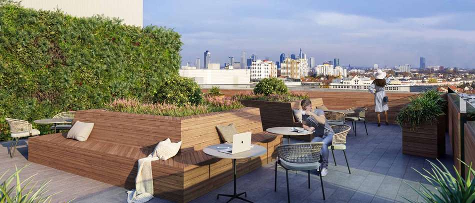 Visu. Gemeinschafts-Sky Deck