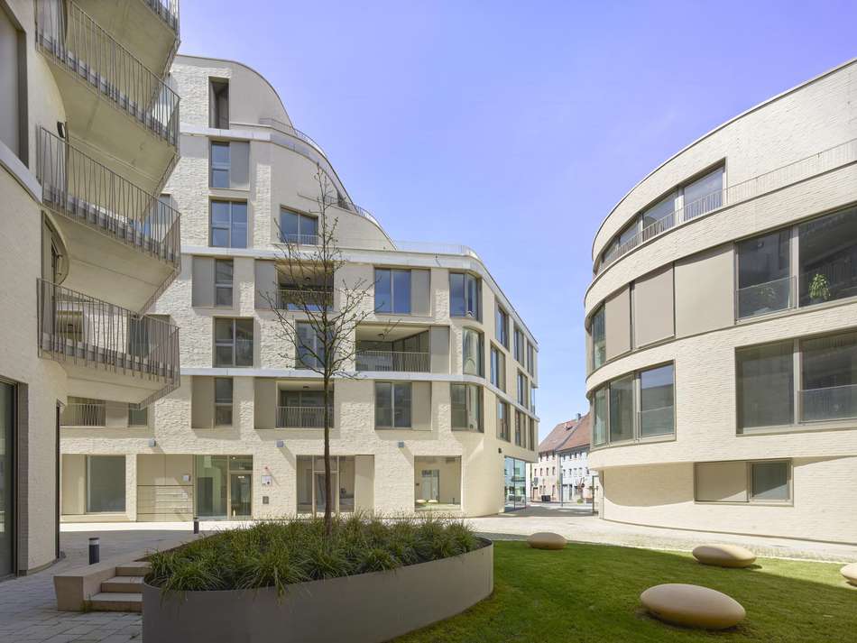 Geschützter Innenhof