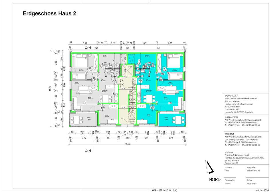 8. Haus 2 Grundriss Erdgescho