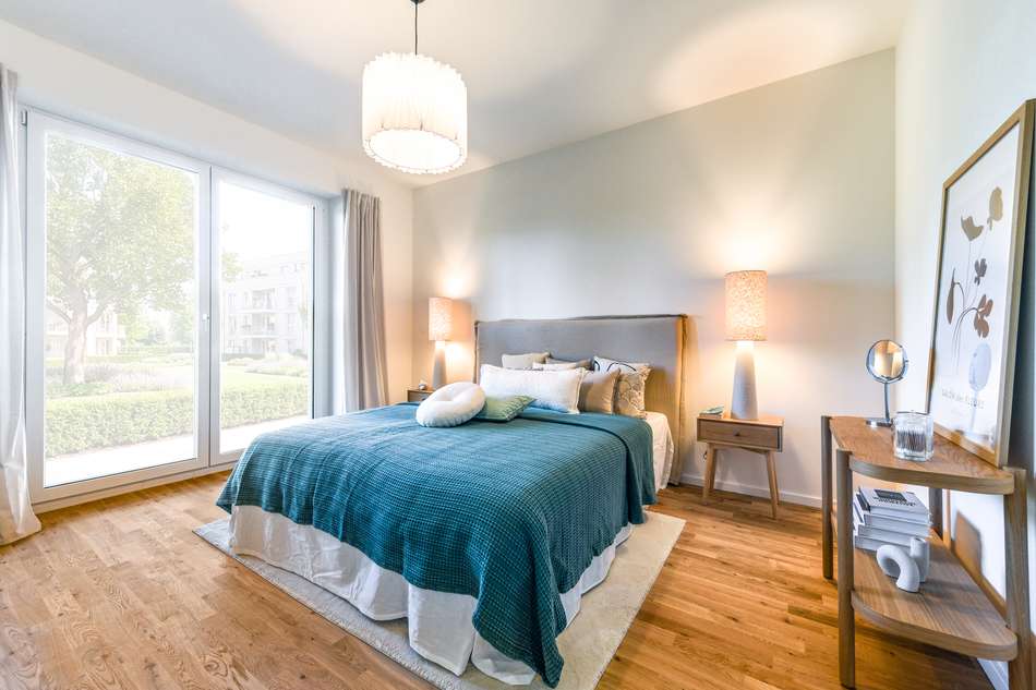 SchlafzimmerMusterwohnung
