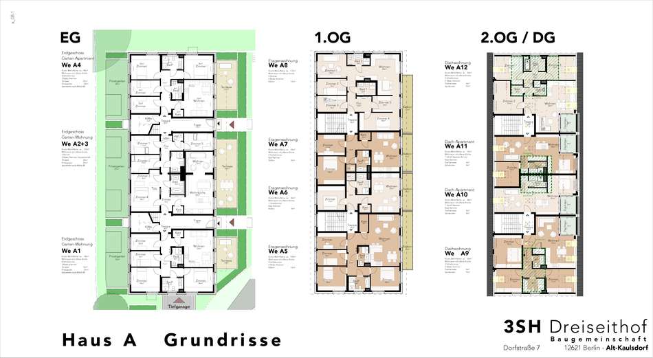Haus A-Grundrisse