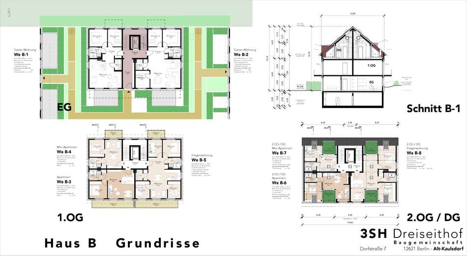 Haus B-Grundrisse