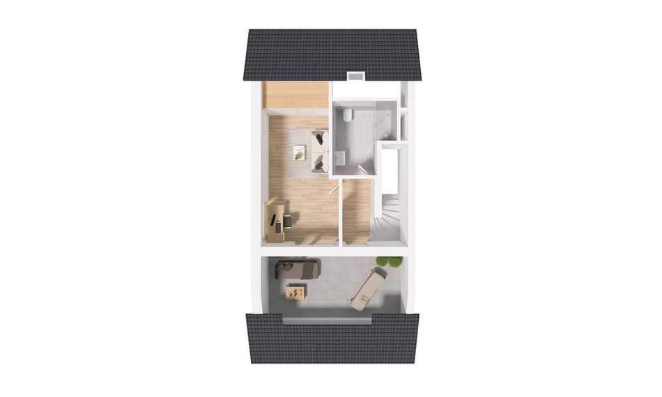 Grundriss DG links