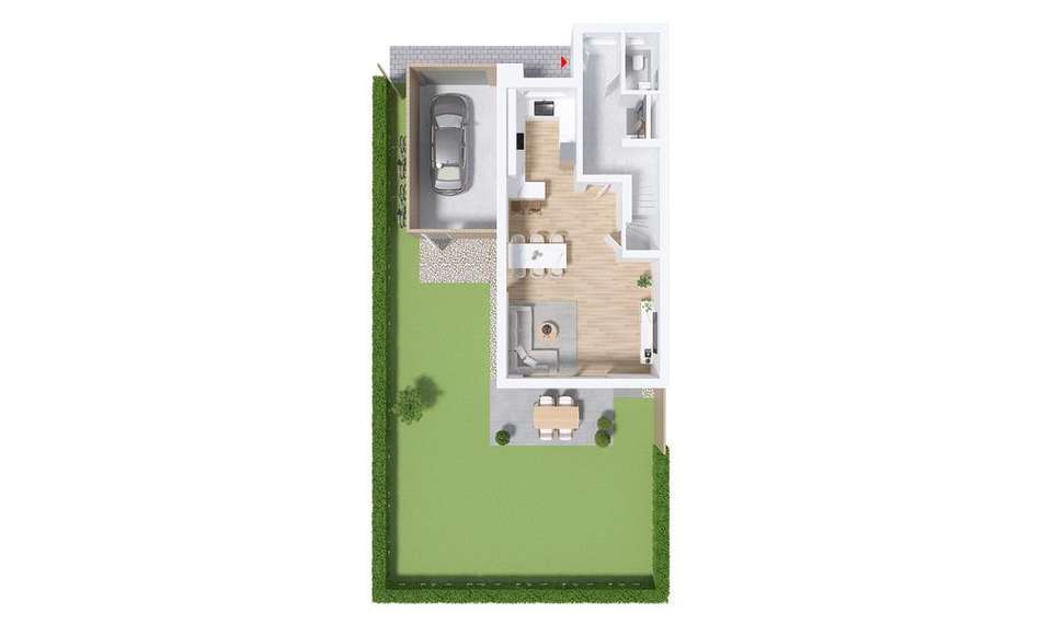 Grundriss EG links