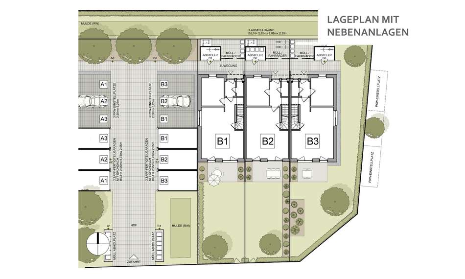 Lageplan B1-B3