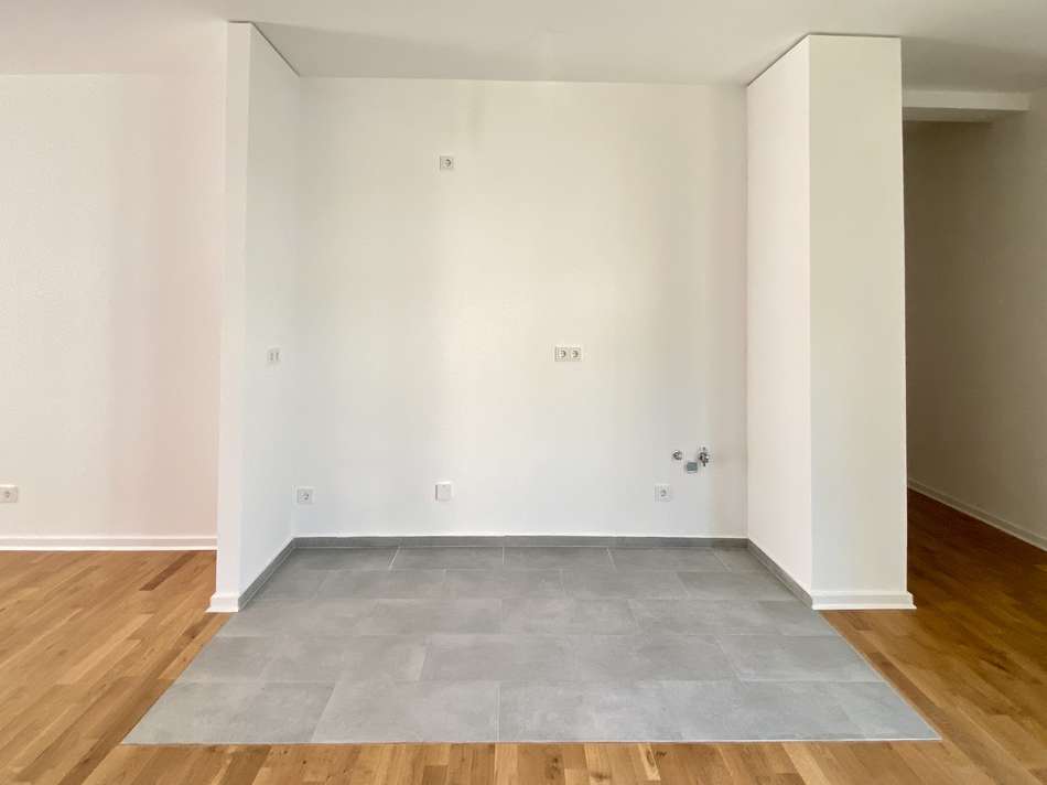 Platz für die Einbauküche