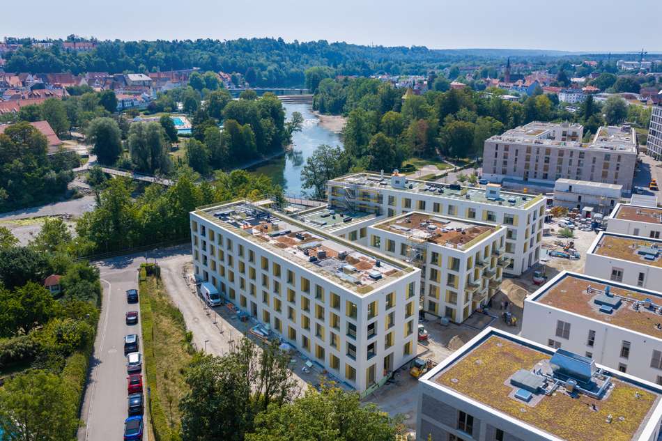 Blick auf den Bauabschnitt