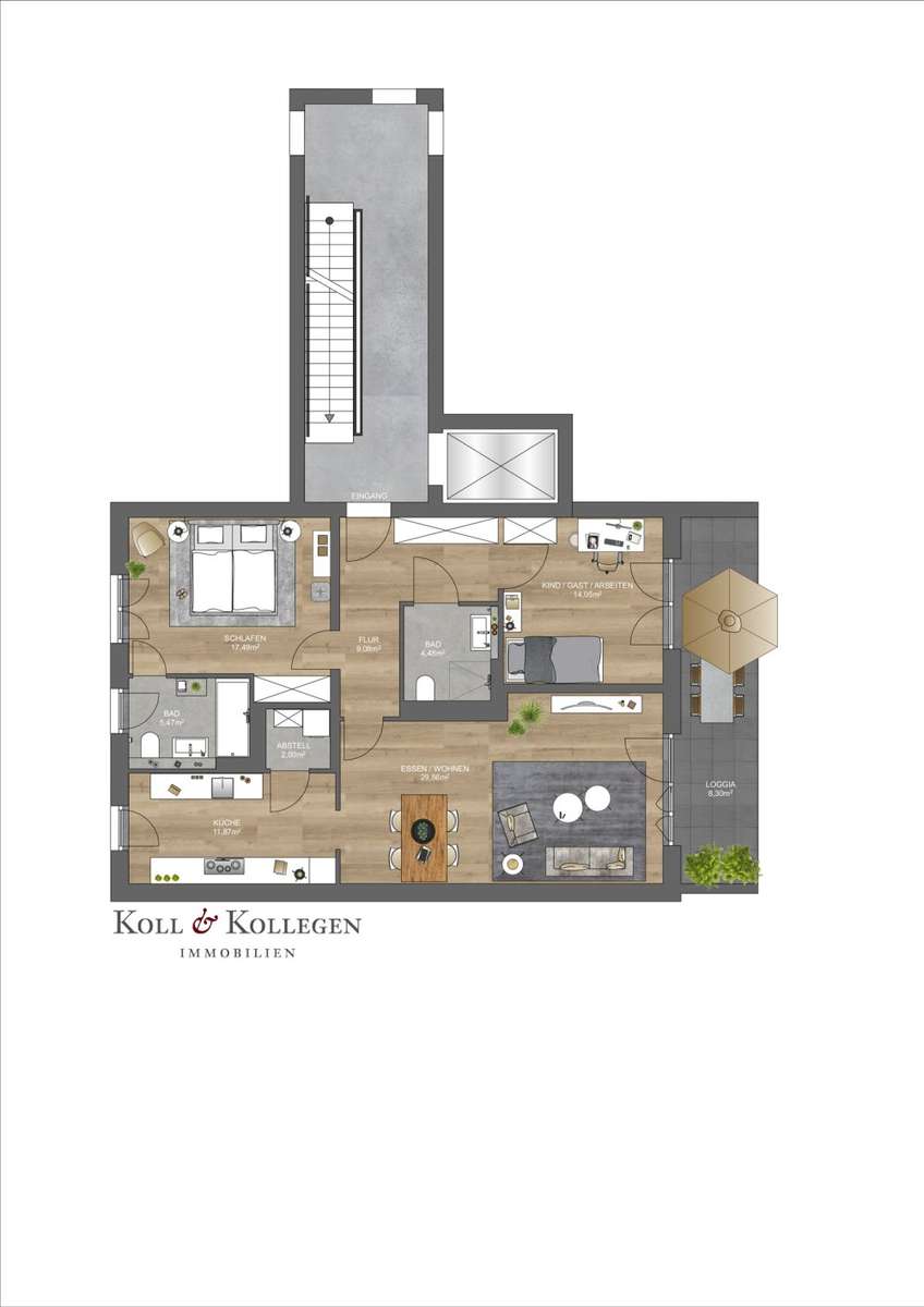 Haus 4 I II III OG IV Whg