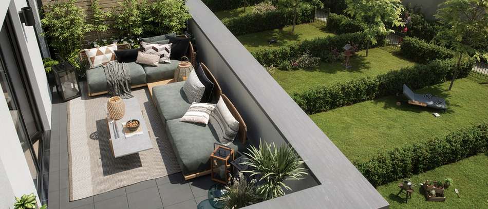 Dachterrasse (Visualisierung)