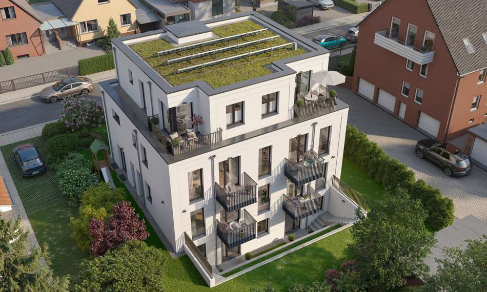Bansgraben 28Vogelperspektiv