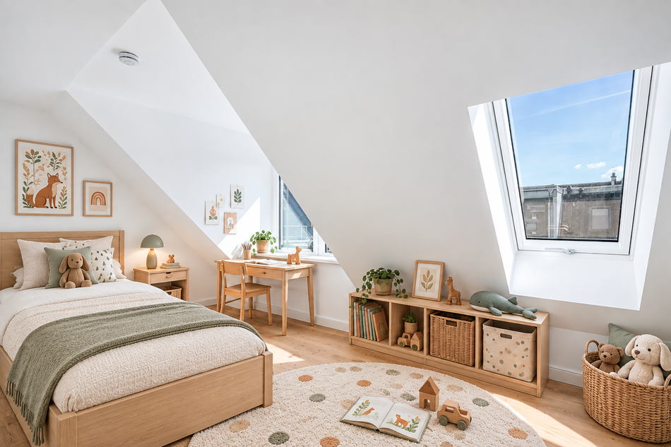 Wohnung 18Kinderzimmer