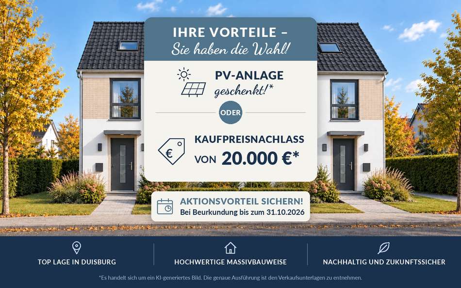 Herbstaktion Doppelhaus