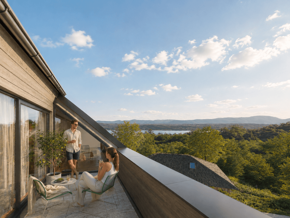 Terrassenblick