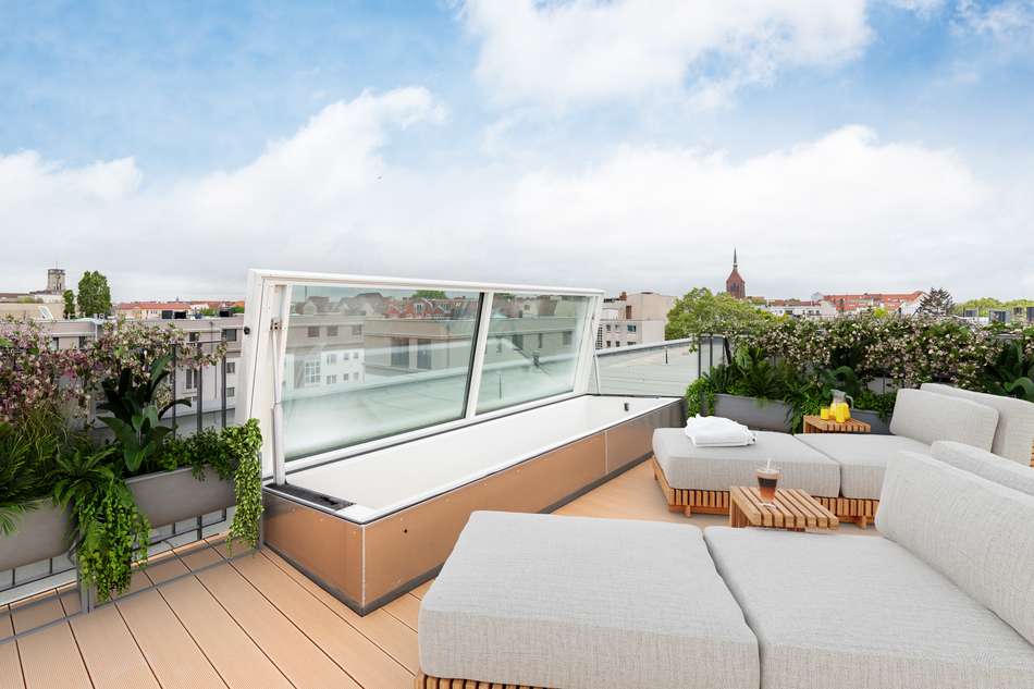 Aufdachterrasse