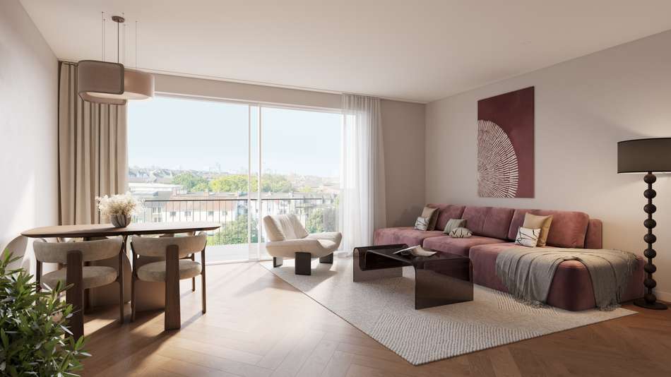 Apartment - Wohnzimmer