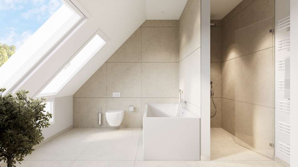 Penthouse Badezimmer
