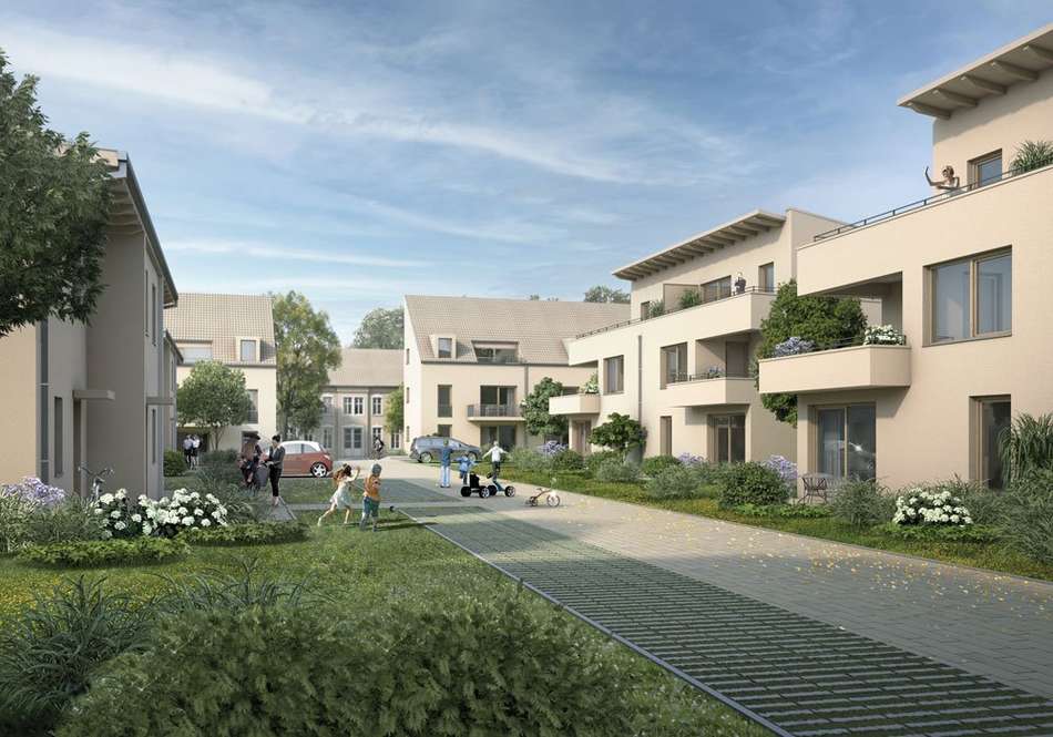 Private Anliegerstraße