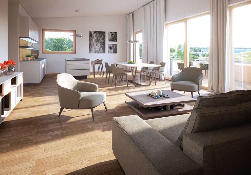 Visualisierung Wohnzimmer im O