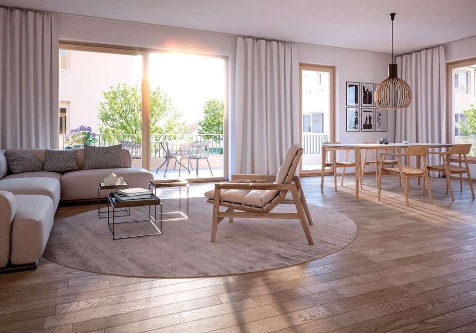 Visualisierung Wohnzimmer im O