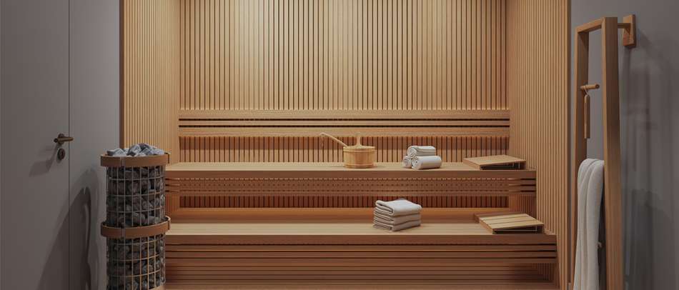 Visualisierung Sauna