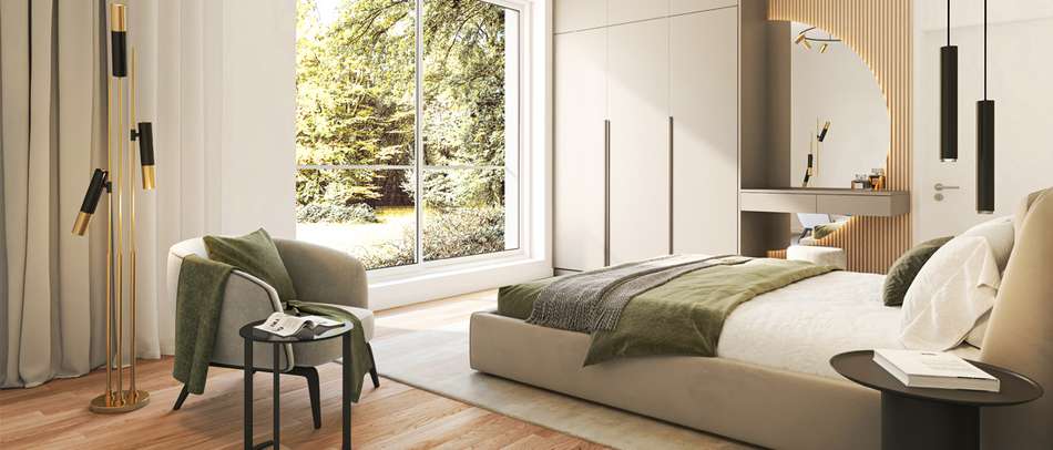 Visualisierung Schlafzimmer