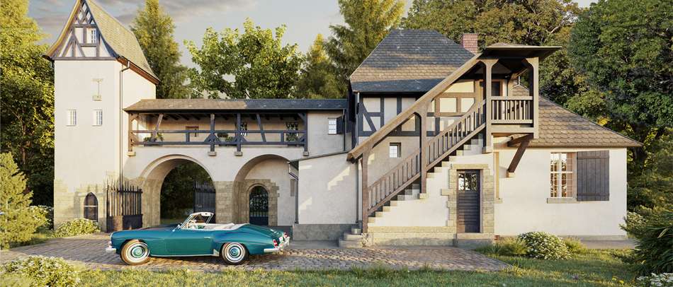 Visualisierung Torhaus