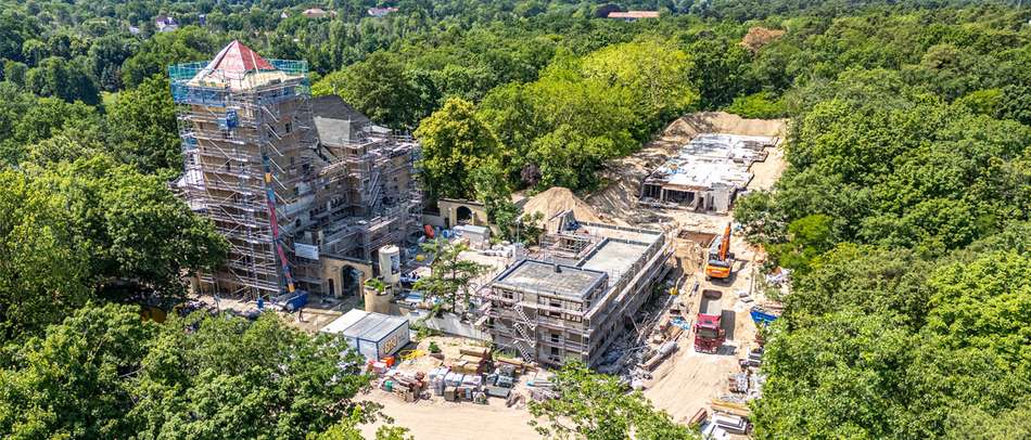 Baufortschritt Juni 2025