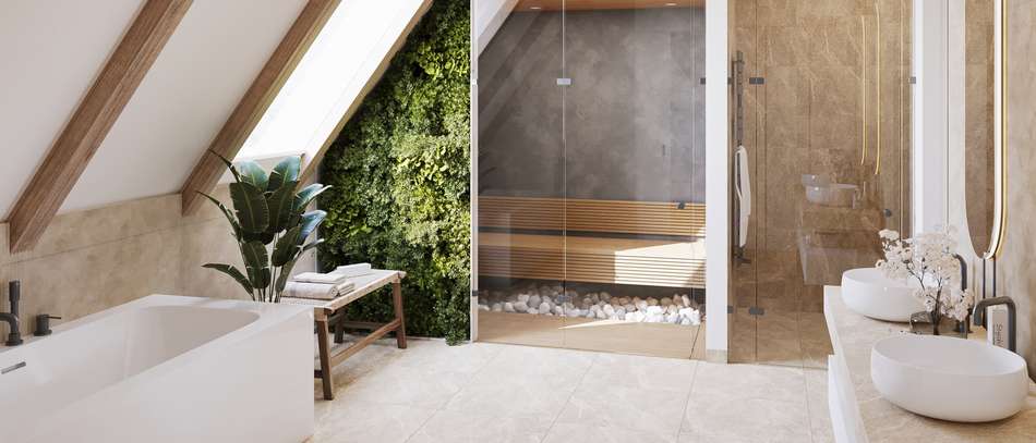 Visualisierung Badezimmer