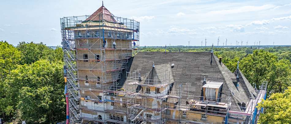 Baufortschritt Juni 2025