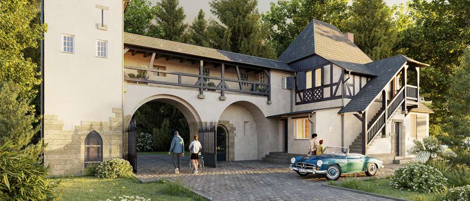 Visualisierung Torhaus