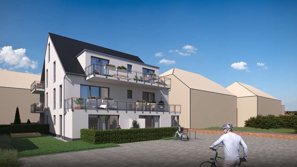 gartenansicht. haupthaus