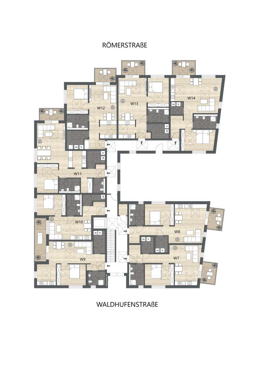 VISUALISIERUNG OBERGESCHOSS