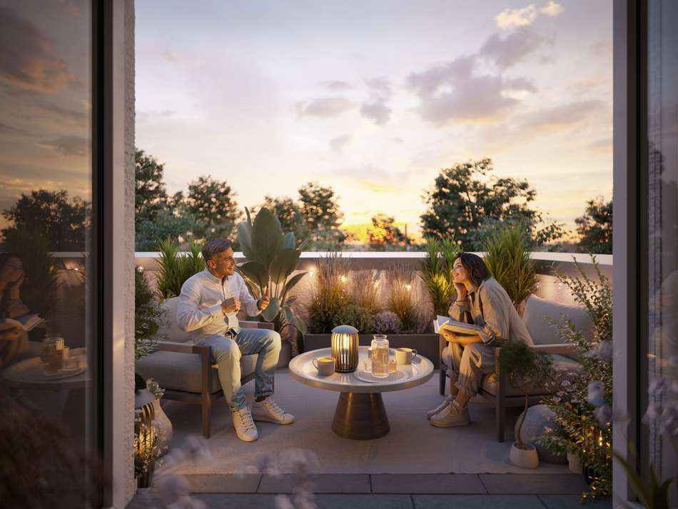 Dachterrasse