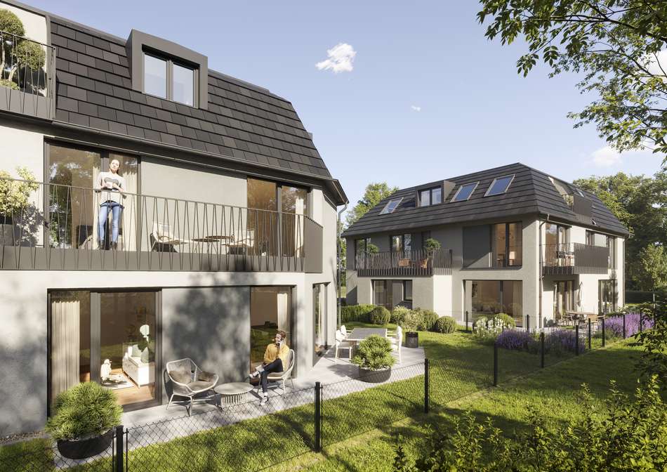 Gartenansicht (Westseite))