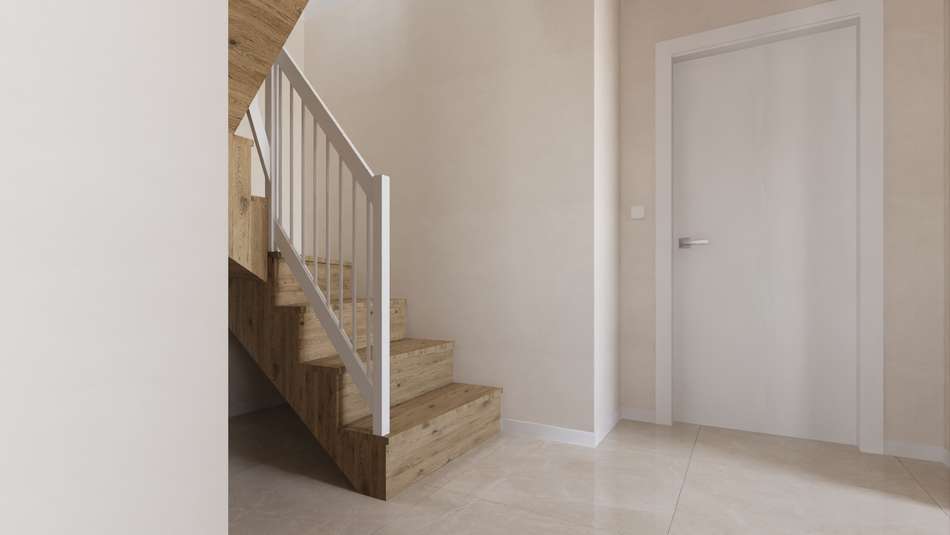 Treppe ins OG