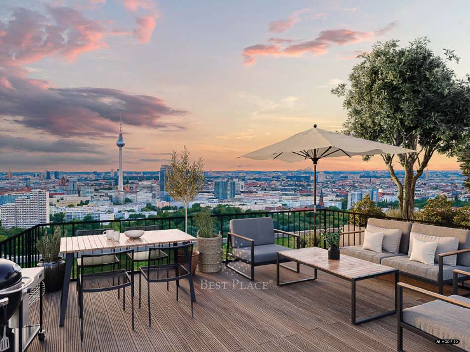 Dachterrasse Visualisierung