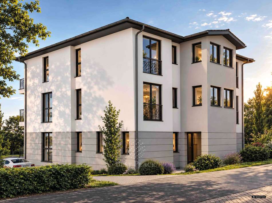 Fassade (mit KI bearbeitet)